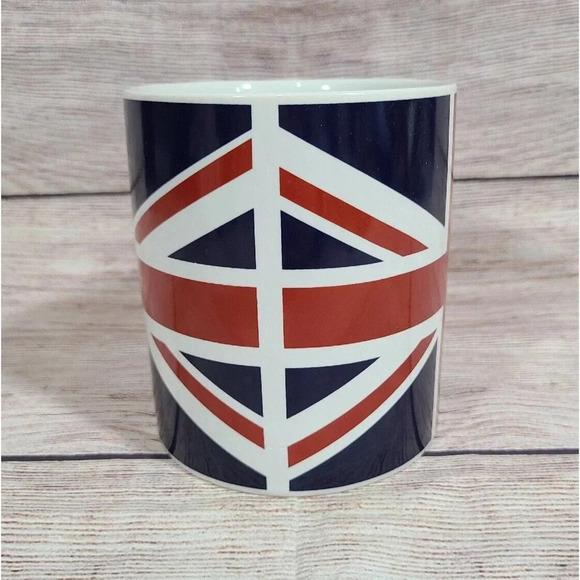 Half Moon Bay Jumbo Union Jack Flag Coffee Mug Cup Microwave Dishwasher Safe - Picture 2 of 5